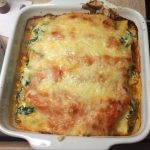 Spinach Ricotta Cannelloni