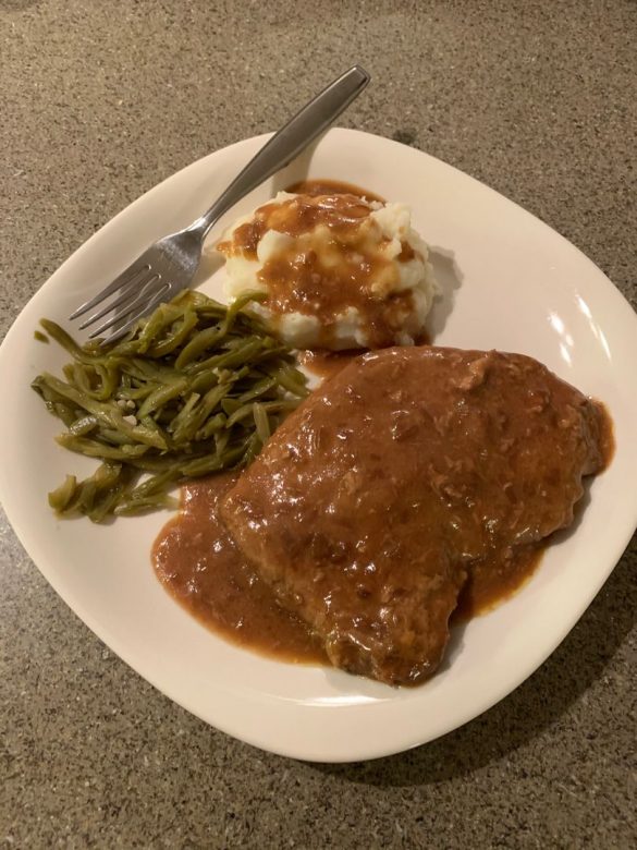 Crockpot Cube Steak 