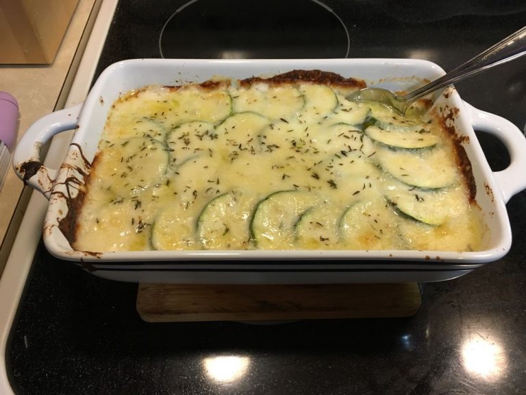 This Cheesy Scalloped Zucchini Recipe Is The Ultimate Comfort Food