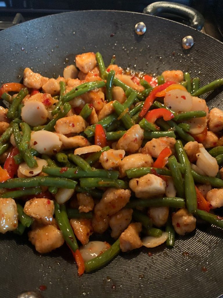 Chicken and Green Bean Stir Fry
