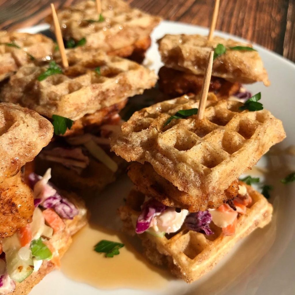 Chicken and Waffle Sliders