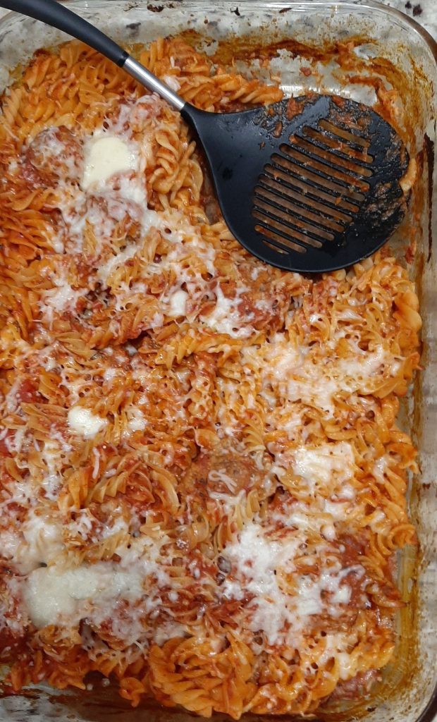 DUMP AND BAKE YOUR WAY TO A FANTASTIC MEATBALL CASSEROLE