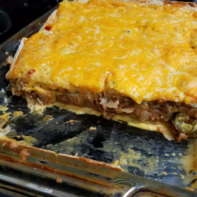 EASY BURRITO CASSEROLE