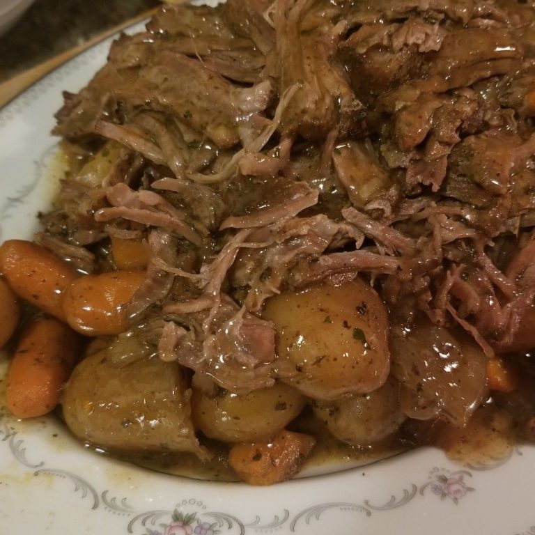 SLOW COOKER “MELT IN YOUR MOUTH” POT ROAST