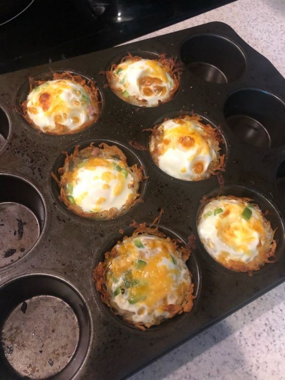 Loaded Denver Omelet Muffins