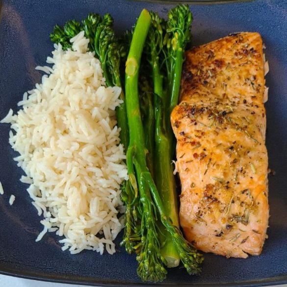 Garlic Butter Baked Salmon Recipe