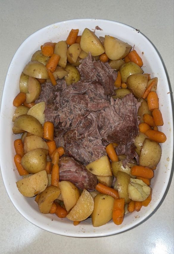 The Best Crock Pot Roast Recipe with Gravy