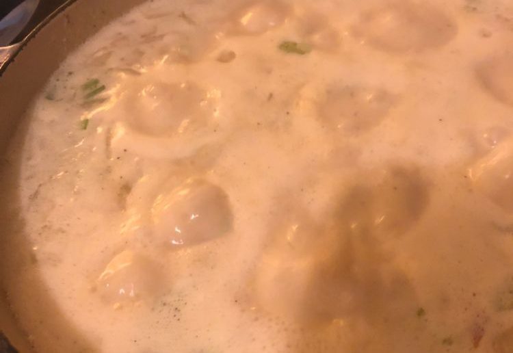 Grandmas Homemade Potato Soup 750x516 